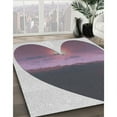 thumbnail image 2 of Ahgly Company Indoor Rectangle Patterned Purple Novelty Area Rugs, 2' x 4', 2 of 6