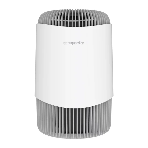 Restored GERMGUARDIAN AC151 Compact Air Purifier with HEPA Filter, UV-C and Timer, White