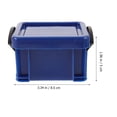 thumbnail image 2 of 9 Pcs Petits Contenants avec Couvercles Boîte en Plastique Colorée Petite Boîte de Rangement Boîte de Rangement en Plastique Petite, 2 of 7