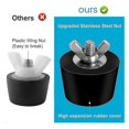 thumbnail image 2 of 6 Pack 3 Size Pool Winterizing Plug For Swimming Pool Holes,expansion Plugs For Above Ground Pool Skimmer, 2 of 5