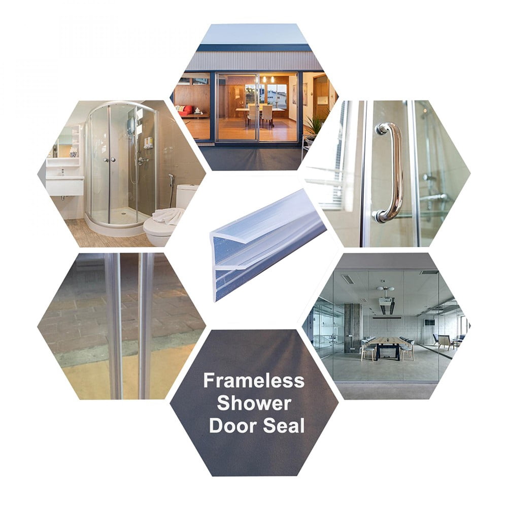Waterproof Weather Stripping Door Glass Casement Seal Strip Sealing Strip 6mm 4m