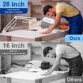 thumbnail image 4 of Veemagni Magnifying Glass with Light, 5 Color Modes Stepless Dimmable 2-in-1 Desk Lamp and Clamp, LED Lighted Magnifier with Light and Stand, Hands Free for Craft Hobby Painting Close Work - White, 4 of 7