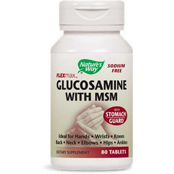 Glucosamine SulfateMSM Nature's Way 80 Caps