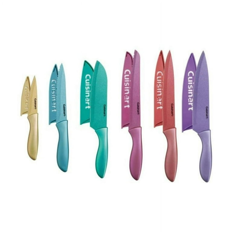 Cuisinart Classic Color Band 12-Piece Stainless Knife Set C77
