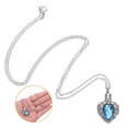 thumbnail image 3 of Collar conmemorativo de acero inoxidable con forma de corazón para cenizas de mascotas, colgante de cremación para una conexión emocional., 3 of 8