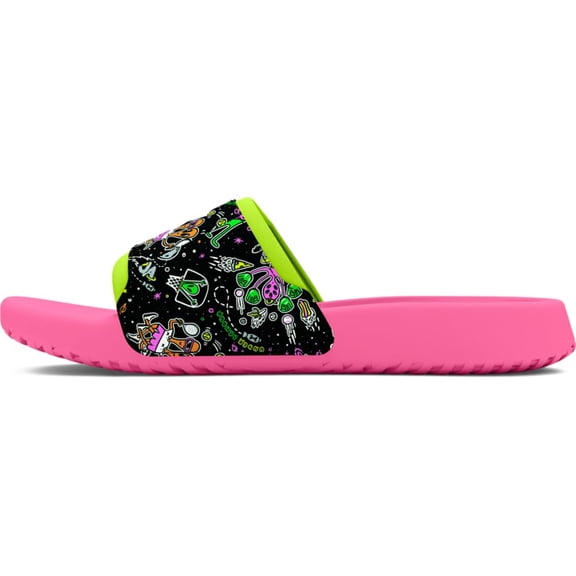 Sandalia Under Armour para niña Ignite Select rosa fluo talla 11