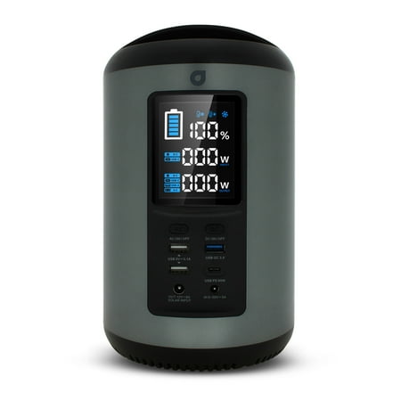UPC 840859101110 product image for Aviva S180 182Wh Portable Power Station  LCD Display  AC  12 V Auto or Solar | upcitemdb.com