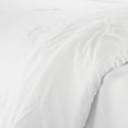 thumbnail image 5 of Serta Simply Clean Pleated 3-Piece Solid Duvet Set, White, King, 5 of 10