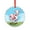 Pattern-2, variant on Hibiscus Flowers Glass Ornament Hanging Craft Collectibles for Xmas Trees Home Party Gifts Flower Tropical Plants Christmas Ornaments Crystal Hanging