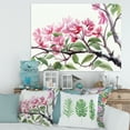 thumbnail image 2 of Designart ' Pink Blossoming Floral Tree ' Traditional Canvas Wall Art Print, 2 of 4