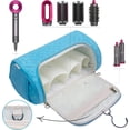 thumbnail image 5 of BAGMIND Travel Storage Bag Compatible for Dyson Airwrap Styler, Portable Carrying Case Organizer for Shark Flexstyle/Dyson Airwrap and Hair Styler Attachments,Blue, 5 of 7
