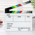 thumbnail image 3 of Clearance! Movie Film Video Clapboard Director'S Cut Action Scene ClapperBoard,Movie The /ц Y4Q7, 3 of 8