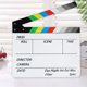 thumbnail image 2 of TQEHS Claqueta de cine, vídeo, corte del director, escena de acción, claqueta, M Fast H7Z0, 2 of 5