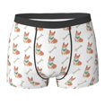 thumbnail image 6 of Men's Boxer Briefs, Cute Corgi Dog Bones Soft Comfy Mens Underwear Boxer Briefs Breathable With Widen Waist, 6 of 7