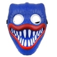 thumbnail image 1 of Poppy Playtime Huggy Wuggys Disfraz De Cosplay Máscara De Plástico Brillante Para Fiesta Halloween Niños Regalo De Cumpleaños Para Adultos, 1 of 4