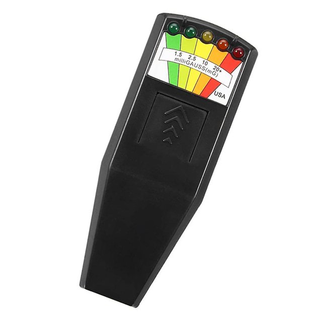 Instrumento de prueba de radiación de campo magnético, radiómetro, medidor de Gauss, detector de campo magnético Emf con batería de 9v, equipo paranormal de caza de fantasmas 1