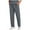 Dark Gray, variant on Men's Regular Fit Dress Pants Casual Business Comfort Stretch Pants Nursing Worker Pants Blue XL