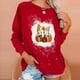 thumbnail image 2 of Sudaderas de Acción de Gracias Para Mujer Suéter de Cuello Redondo Blusa Suelta Tops Sin Capucha Odeerbi ODB204349, 2 of 7