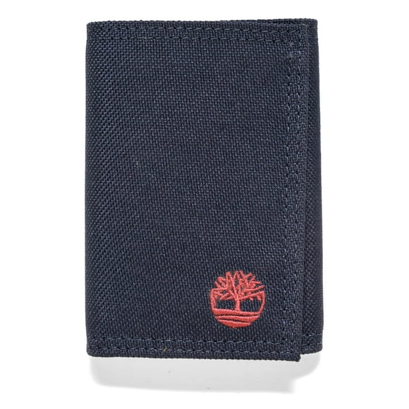Monedero Timberland Trifold de nylon azul marino para hombre