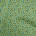 thumbnail image 1 of oneOone Polyester Spandex Light Green Fabric Floral Fabric For Sewing Printed Craft Fabric By The Yard 56 Inch Wide, 1 of 5