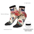 thumbnail image 6 of Pofeuu Butterflies And Flowers Painting Print 30cm Socks, Adult Running Hiking Socks for Youth and Adult, 6 of 7