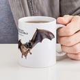 thumbnail image 6 of CafePress - Mexican Free Tailed Bat Mug - 11 oz Ceramic Mug - Novelty Coffee Tea Cup, 6 of 6