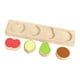 thumbnail image 5 of Rompecabezas de formas, juguetes de madera, rompecabezas portátil, juguete de aprendizaje preescolar, reconocimiento de colores Fruta, 5 of 9