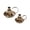 Bronze, variant on Pack of 2 Candle Holders Antique Finish Fireplaces Wedding Home Table Accent