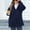 Blue, variant on Women's Plus Size Hooded Fuzzy Fleece Coats Zip Up Casual Plush Jacket Warm Winter Sherpa Outerwear with Pockets
