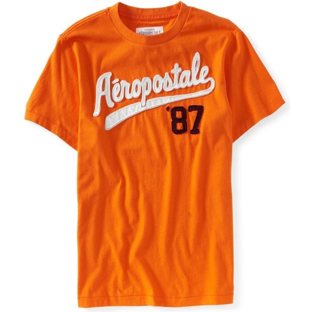 Camiseta gráfica Aeropostale Naranja Grande