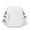 White, variant on Small Crossbody Bag Men, Lightweight Messenger Shoulder Purse, Minimalist Phone Pouch Pack, Heavy Duty Casual Travel Satchel.