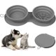 thumbnail image 1 of Tazón de comida plegable para perros LIUYMXG portátil con silicona antideslizante, 1 of 5