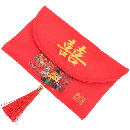 Gift Bag Chinese Wedding Red Envelope Party Favors Purses Wallet Personality Fabric