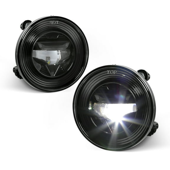 AKKON - Fits Chevy Tahoe Avalanche Suburban / GMC Acadia Yukon XL sierra Canyon Various Models LED Bumper Fog Lights Pair