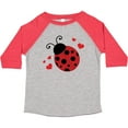 thumbnail image 3 of Inktastic Lady Bug and Hearts Girls Toddler T-Shirt, 3 of 5