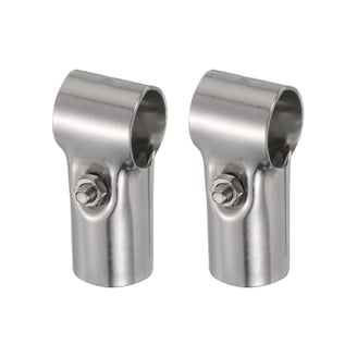 20-Pack Aluminum Alloy Split Bolt Joint Clamps For Electric Fence – 12-17 Gauge, Silver