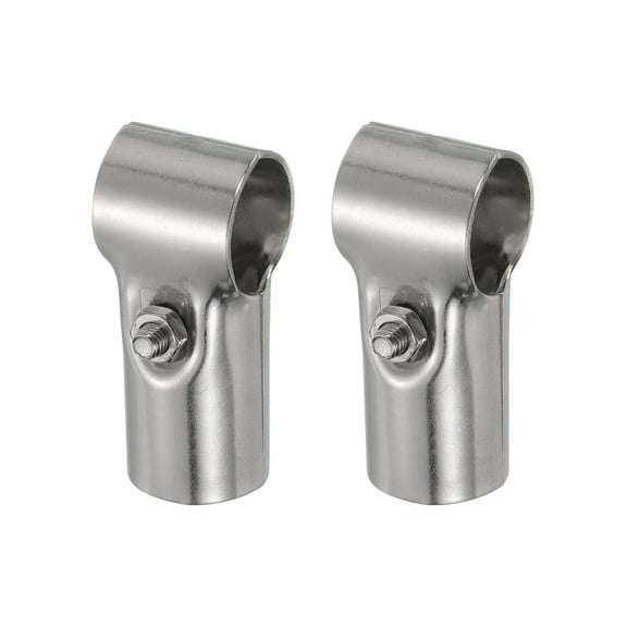 Uxcell T Pipe Clamp Connector 2 pack Chain Link Fence Clamp, Fit OD 1 inch