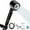Black, variant on High  Shower  with Handheld, with Pause  4  Modes Water Saving Showerhead,Showerhead Set with Hose, Bracket and  Filter, (blue)