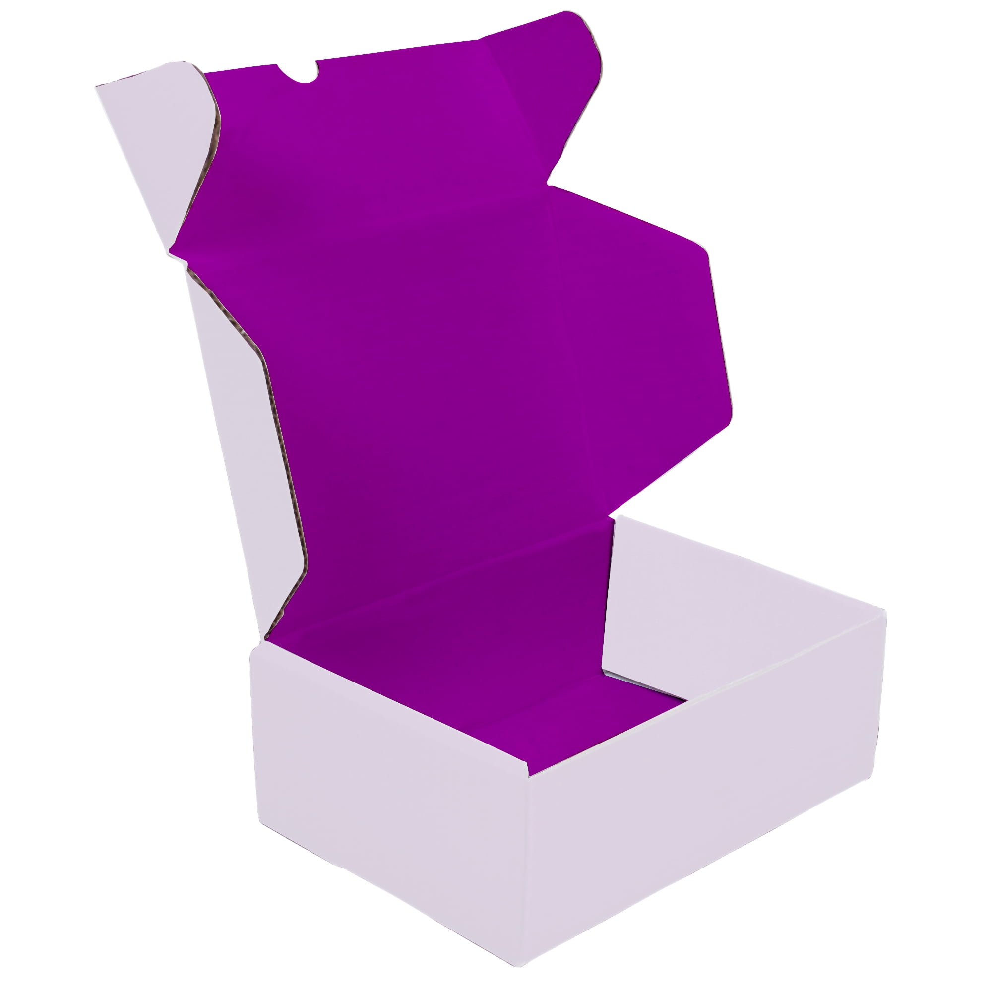 Ucanpack Corrugated Mailer Box Medium Packing Supplies For Moving Purple, 12 x 12 x 3" - 50 Pcs