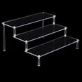 thumbnail image 4 of facefd Clear Acrylic Display Riser Stand Perfume Cosmetics Holder for Decoration 29.5x27.5x15cm, 4 of 9