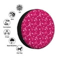 thumbnail image 2 of Kdxio Breast Cancer Awareness6 for Tire Cover Wheel Protectors Tyre Covers Weatherproof Wheel Covers Universal Fit for Trailer Rv SUV Truck Camper Travel Trailers 14 inch, 2 of 5