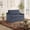 Navy, variant on Serta Harwick Twin Convertible Sleeper Loveseat, Navy Fabric