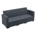 thumbnail image 2 of Compamia Monaco Sofa d'Extérieur Gris Foncé avec Coussin, 2 of 11