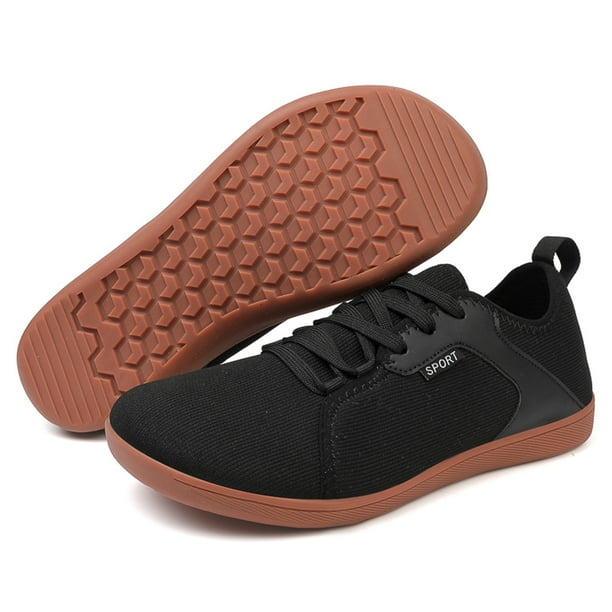 Zapatillas de deporte unisex transpirables con punta ancha, zapatillas informales para correr, zapatos deportivos al aire libre