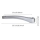 thumbnail image 2 of Toystoory Manivela izquierda para bicicleta de 170mm, reemplazo de alto rendimiento de aleación de aluminio con brazo de bielas con orificio de rombo para Ciclismo Plata Toystoory OD010794-02, 2 of 5