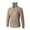 Khaki, variant on Fartey Mens Turtleneck Pullover Ribbed Knitted Sweaters Quarter Zipper Long Sleeve Mock Neck Casual Sweater Fall Winter Solid Color Warm Sweaters