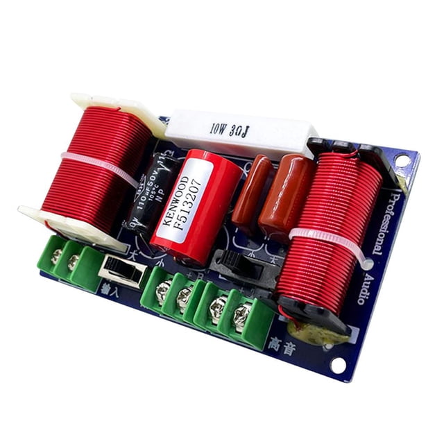 Divisor de frecuencia bidireccional de 250W, 2500-3000Hz, circuito de filtro de altavoz DIY para cine en casa Likrtyny Para estrenar