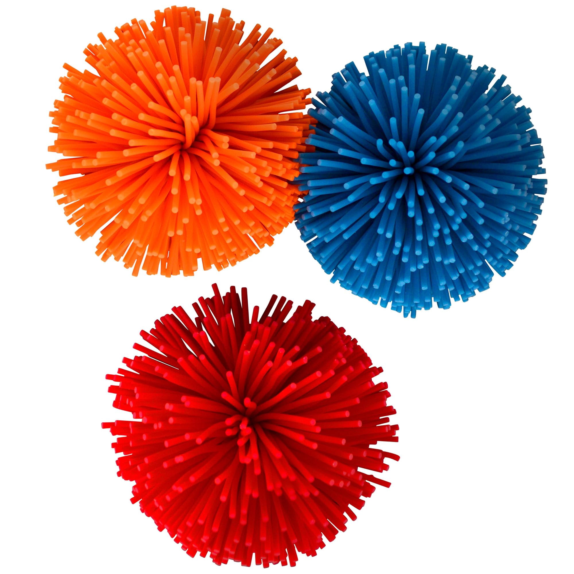 Koosh Balls, Mini Variety 3 Pack - Beach Outdoor Games for Adults and Family, Fidget Toys, Screen-Free, Ages 3+