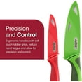 thumbnail image 3 of Zyliss 3 Piece Knife Value Set - Kitchen Knife Set - Kitchen Knife Set with Sheath Covers - Includes Paring, Serrated Paring & Utility Knives - Stainless Steel, 3 of 7