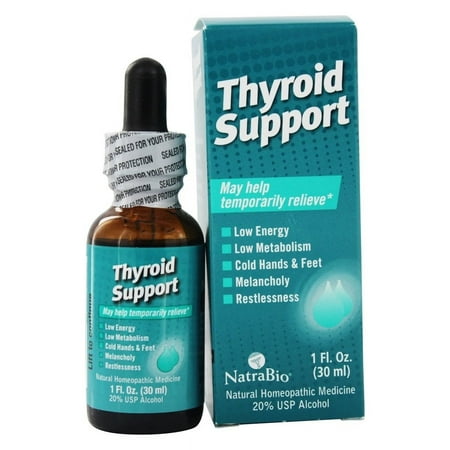 Natra Bio Thyroid Support, 1 Oz